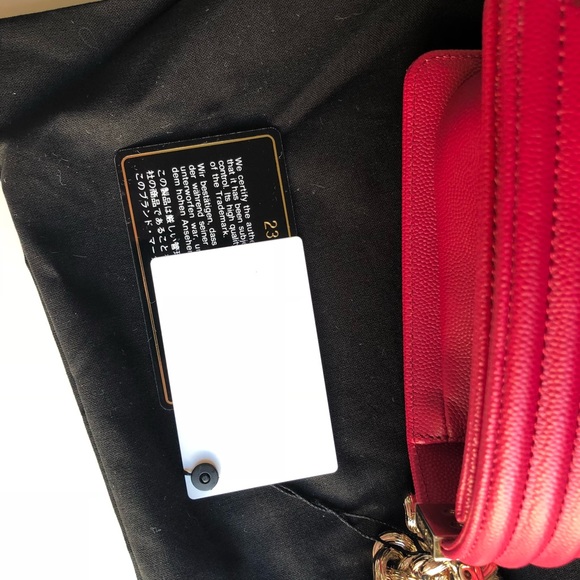 Chanel Pink Caviar Boy Bag Medium - Picture 7 of 8